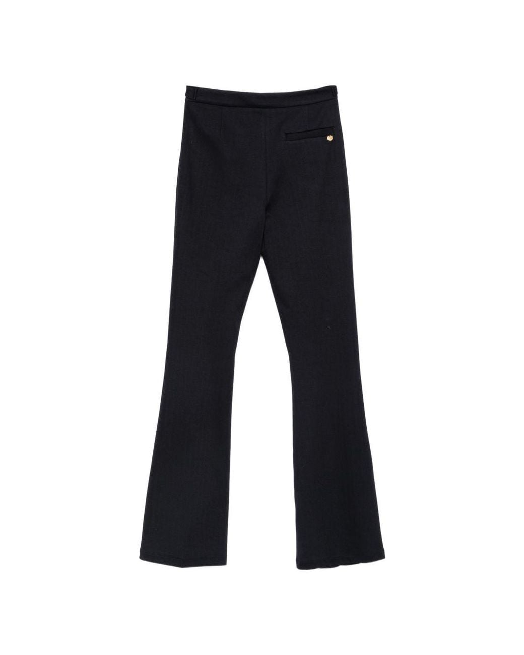 Liu Jo Blue Cotton Elastane Trousers