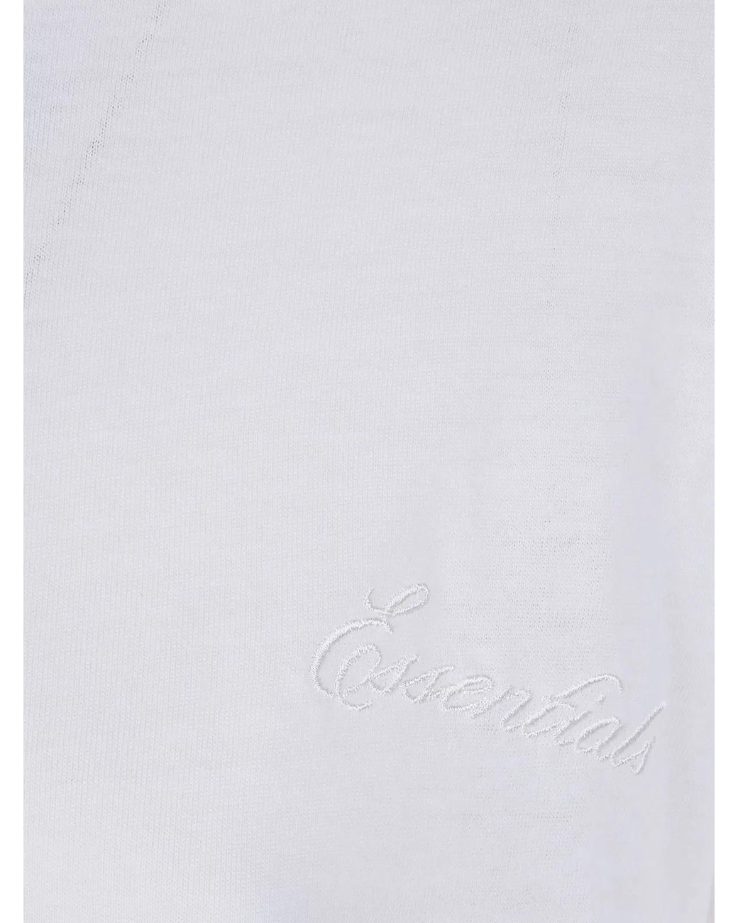 Fear Of God White Classic Fit" Hooded Long Sleeve