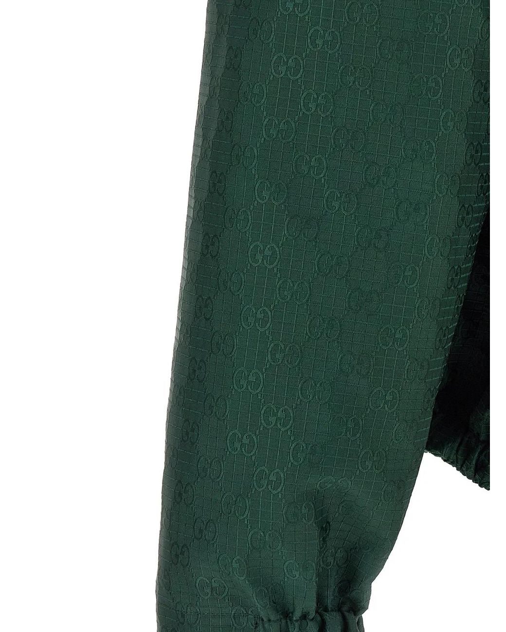 Gucci Green Reversible Ripstop Cotton Jacket for men