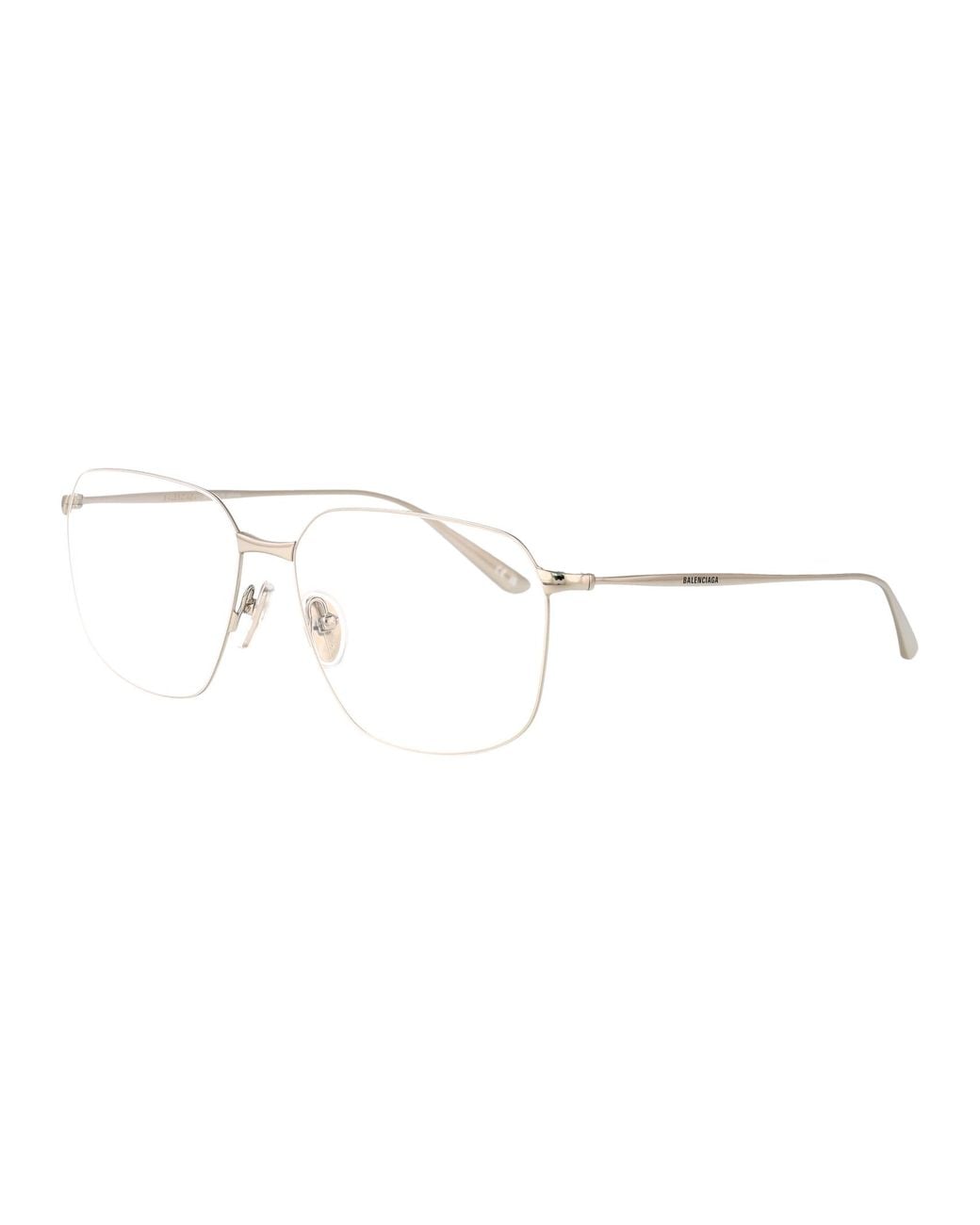 Balenciaga Metallic Metal Optical Glasses