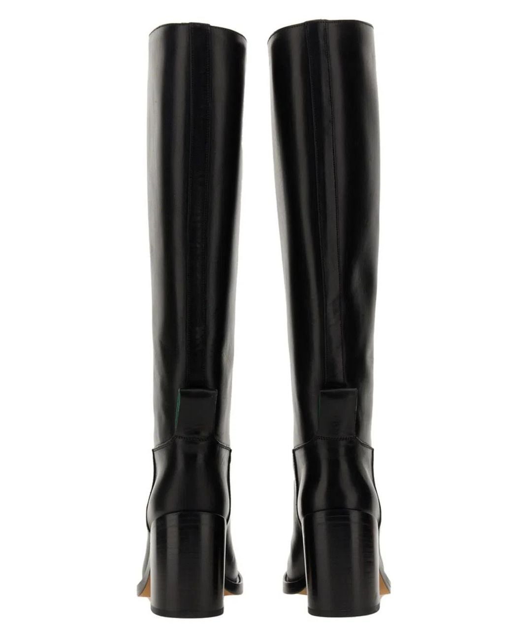 Bottega Veneta Black Boot Horse