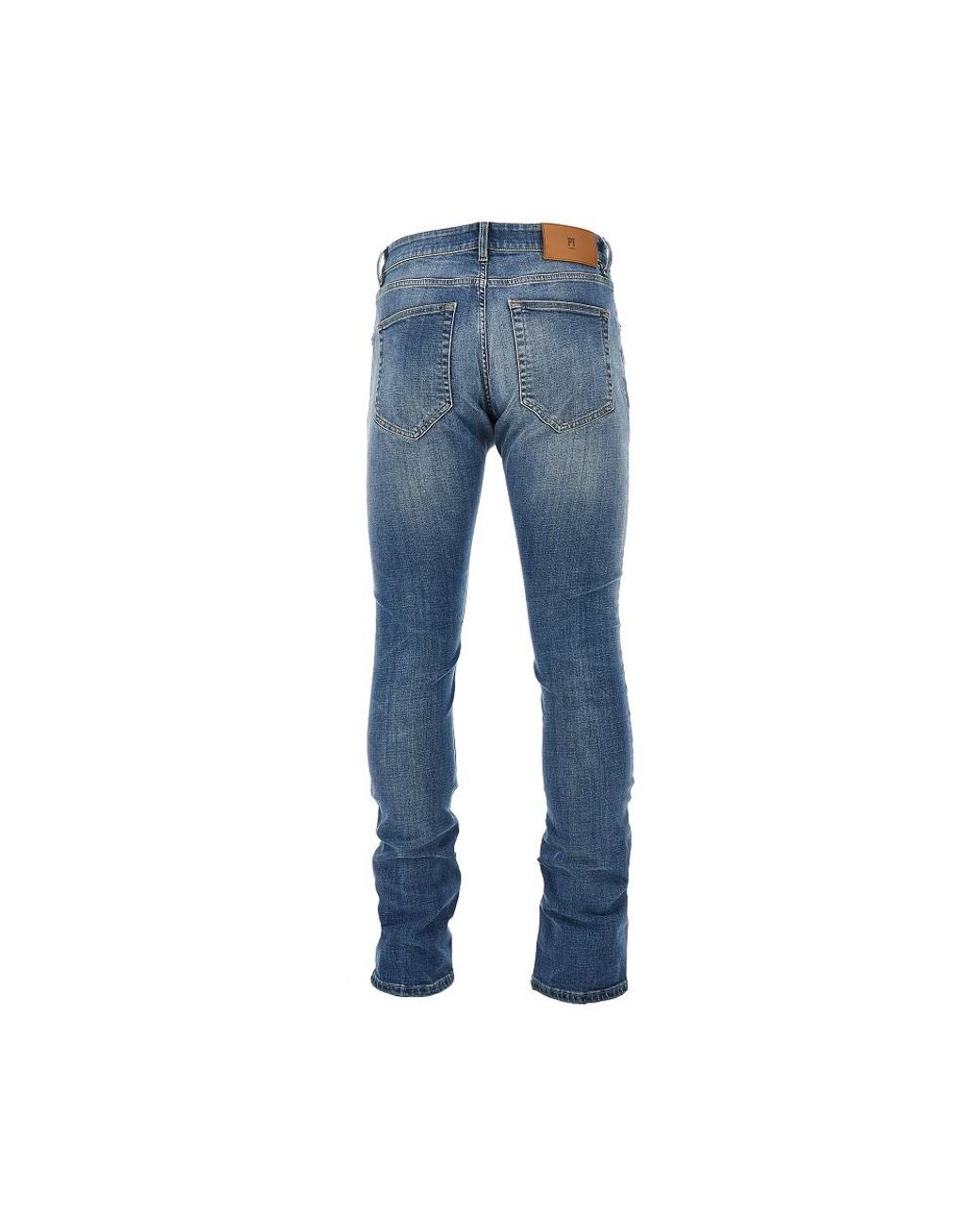 PT Torino Blue Jazz Updated Five-Pocket Jeans for men