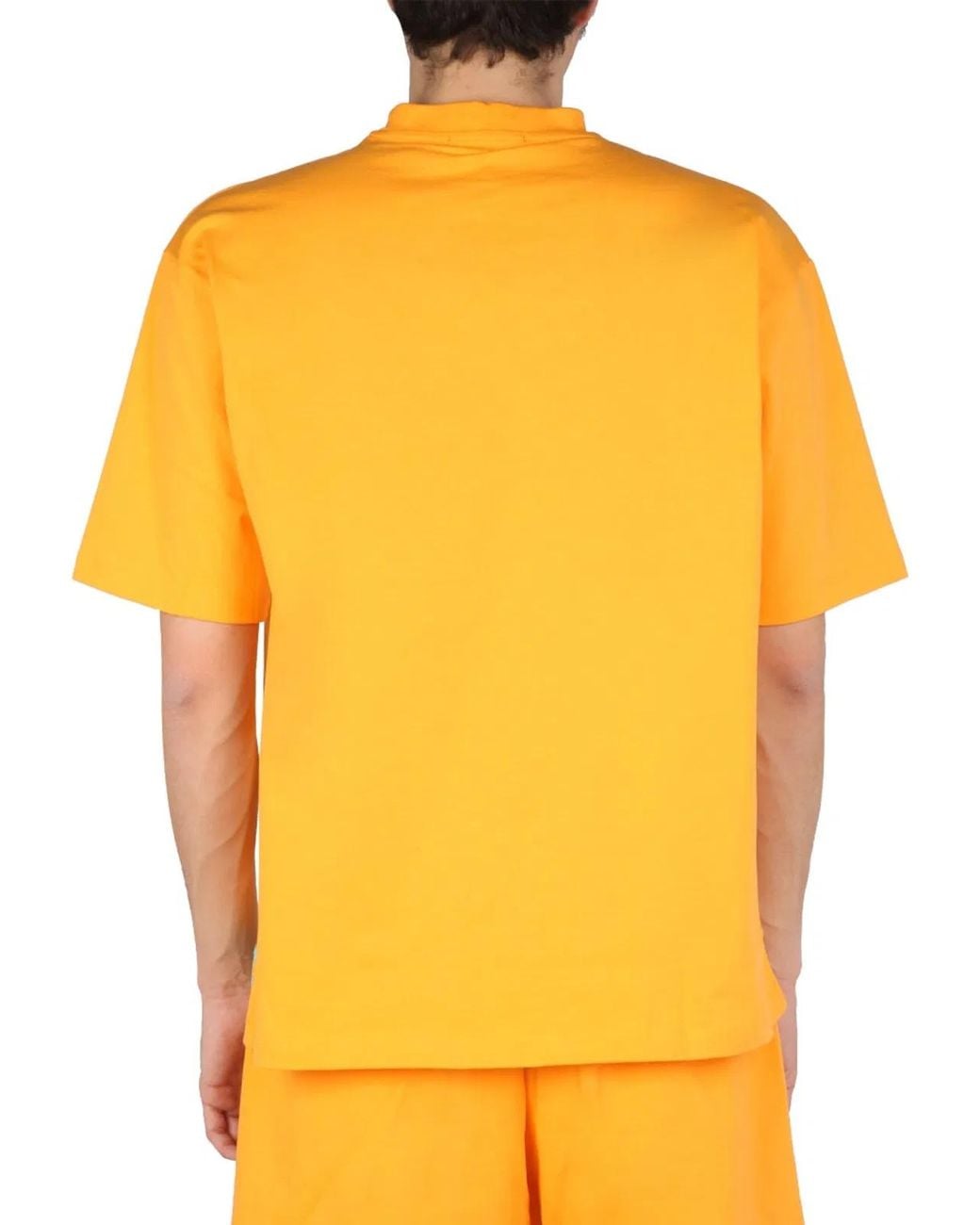 Pharmacy Industry Orange Logo Print Tshirt for men