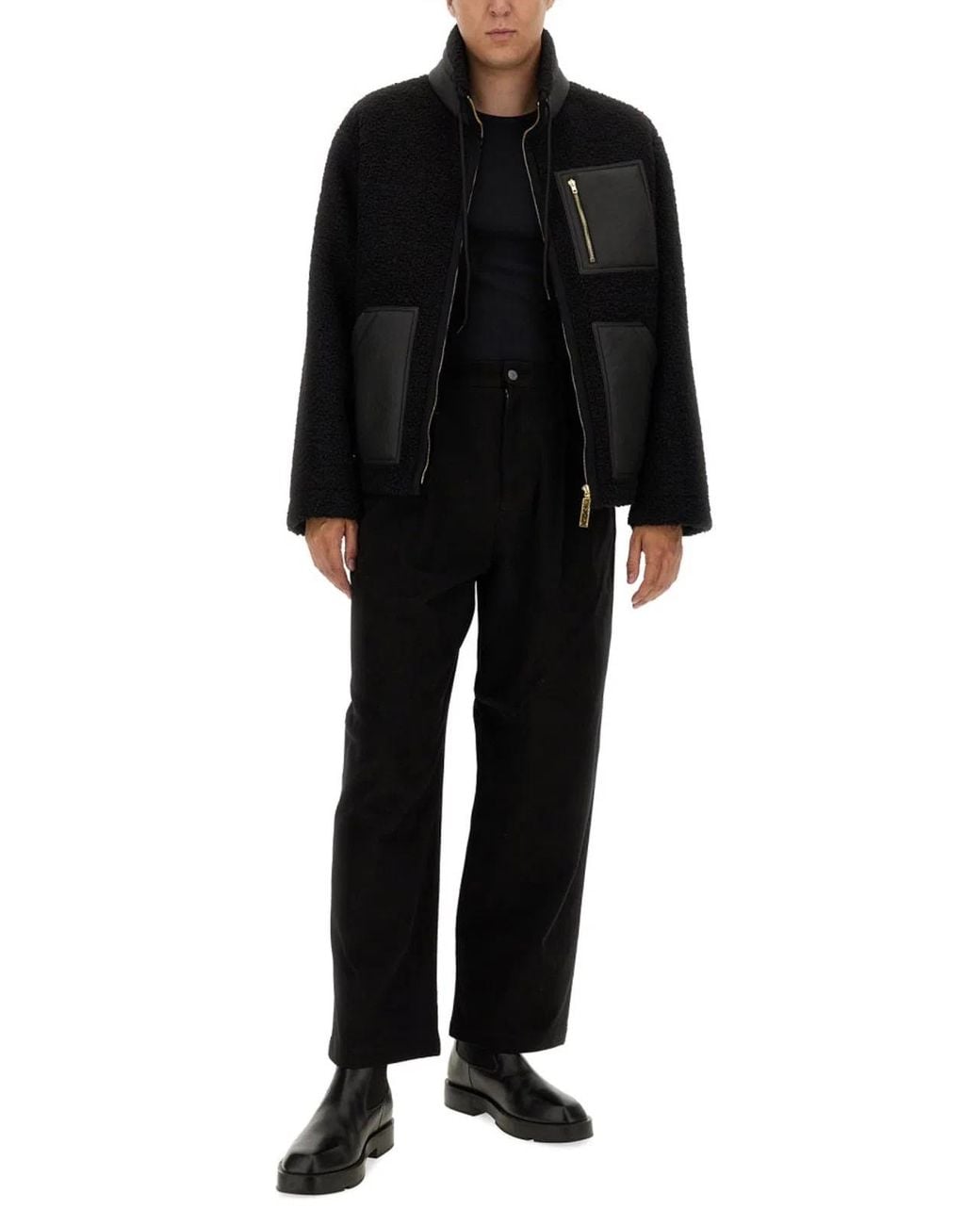 Moschino Black Barcode Pant for men