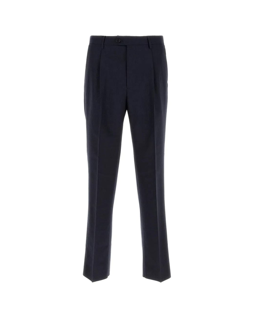 Etro Blue Trousers Single Pleat for men