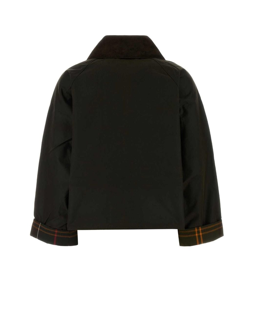 Barbour Black Modern Spey Cotton Jacket For