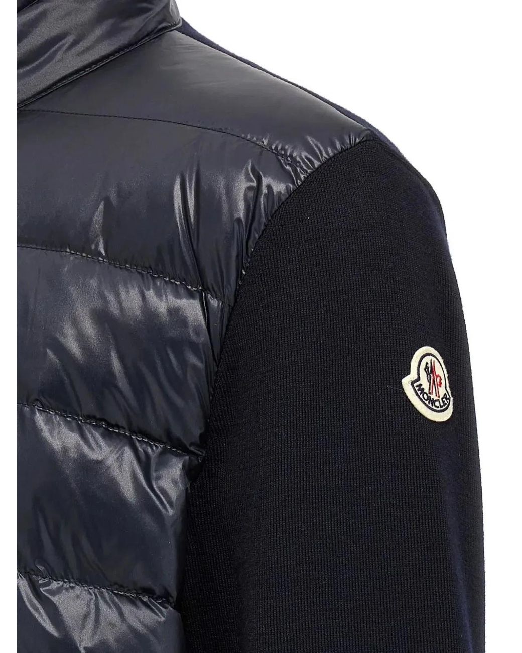 Moncler Blue Padded Jacket for men