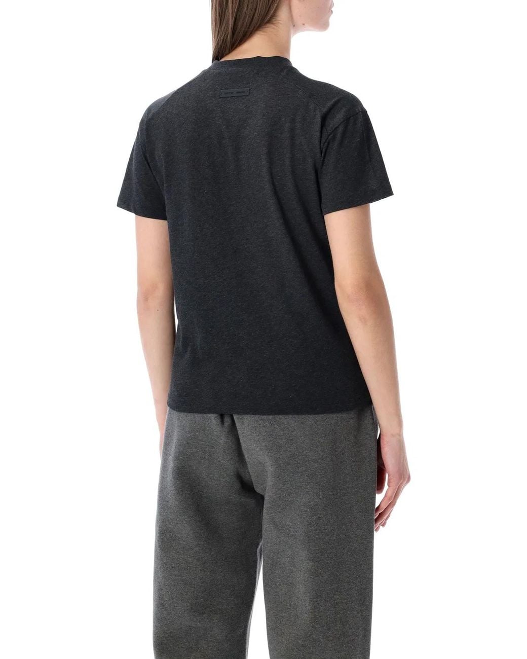 Fear Of God Black Essentials Fear Of God Dark Embroidered Classic Tee