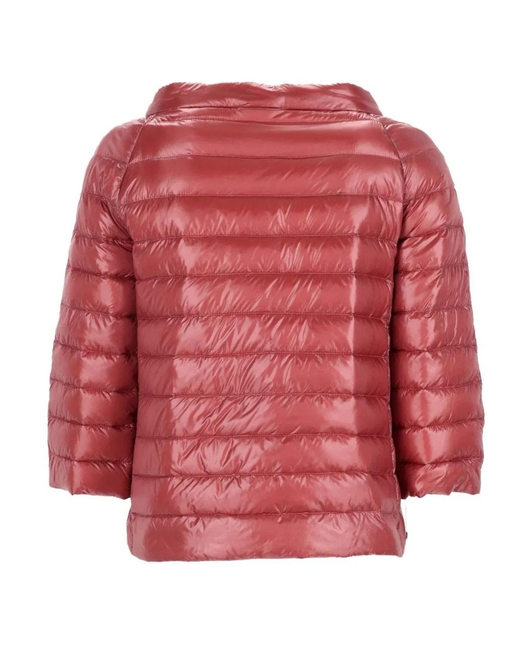 Herno Red Reversible Padded Coat