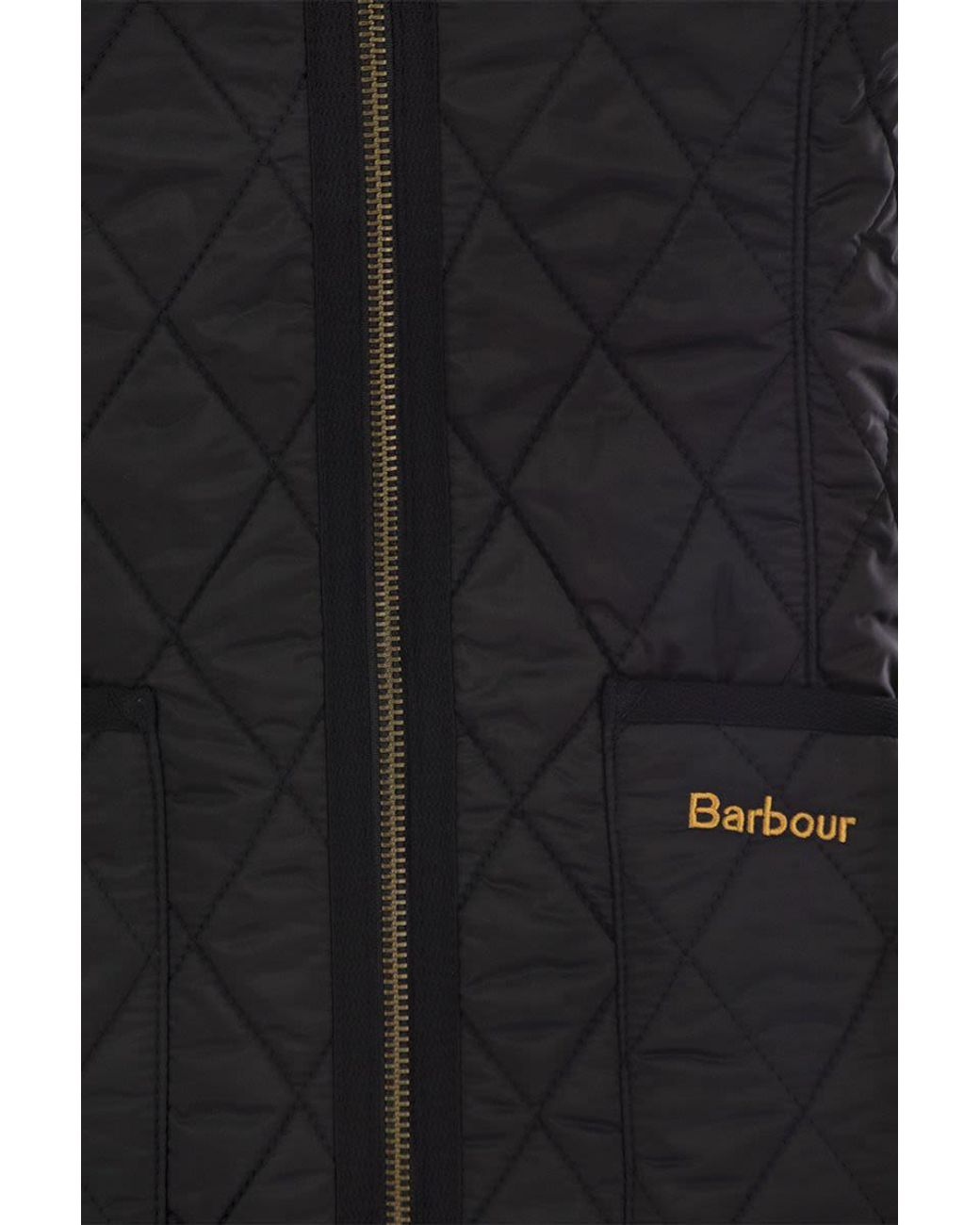 Barbour Black Puffy Betty Liner Vest