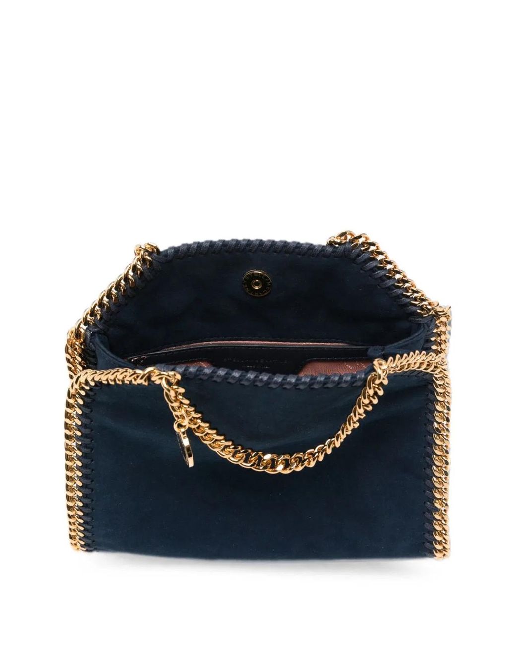 Stella McCartney Blue Mini Falabella Hand Bag