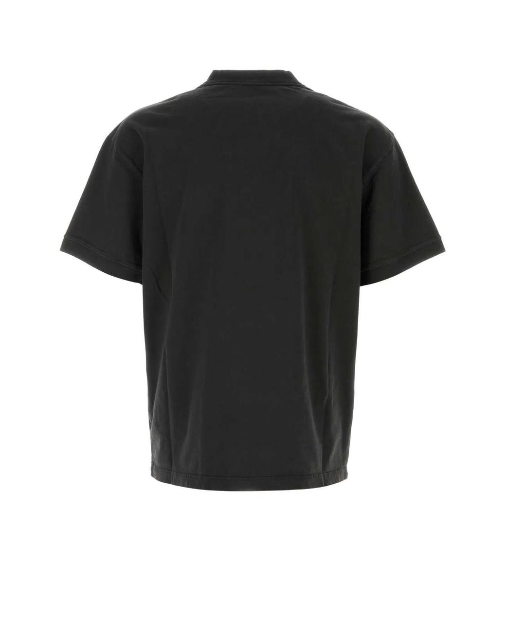 Prada Black Crew Neck T-Shirts for men