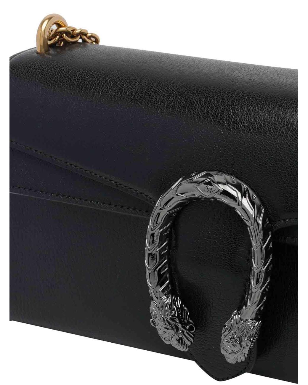 Gucci Black Dionysus Shoulder Bag