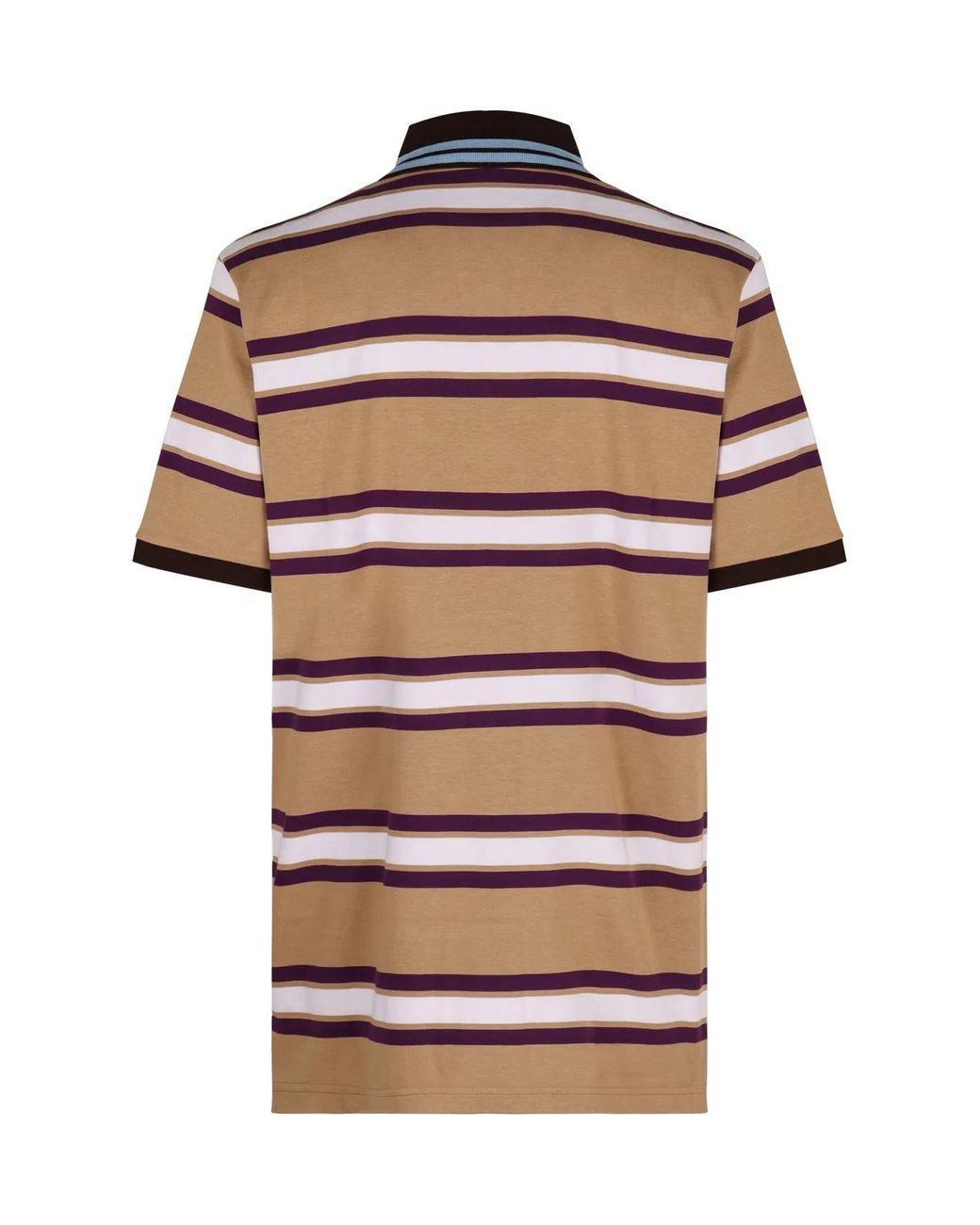 Gucci Multicolor Striped Cotton Polo Shirt for men