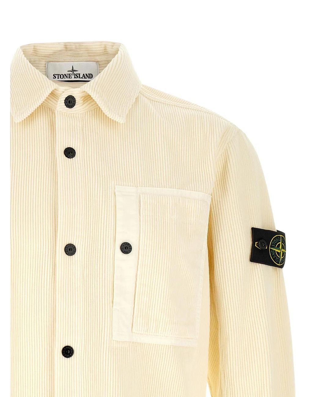 Stone Island Natural '1200016' Overshirt for men