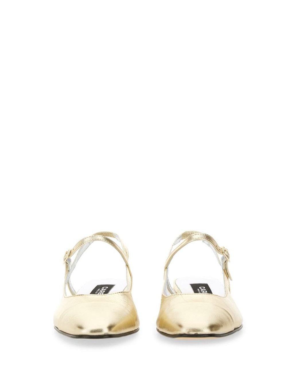 CAREL PARIS White Slingback "Ocean"