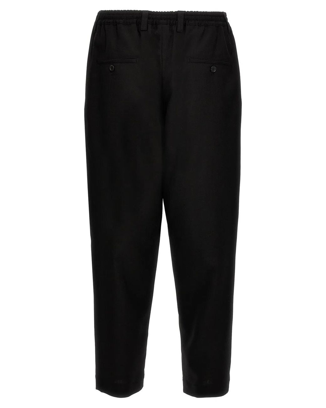 Marni Black Tropical Wool Pants for men