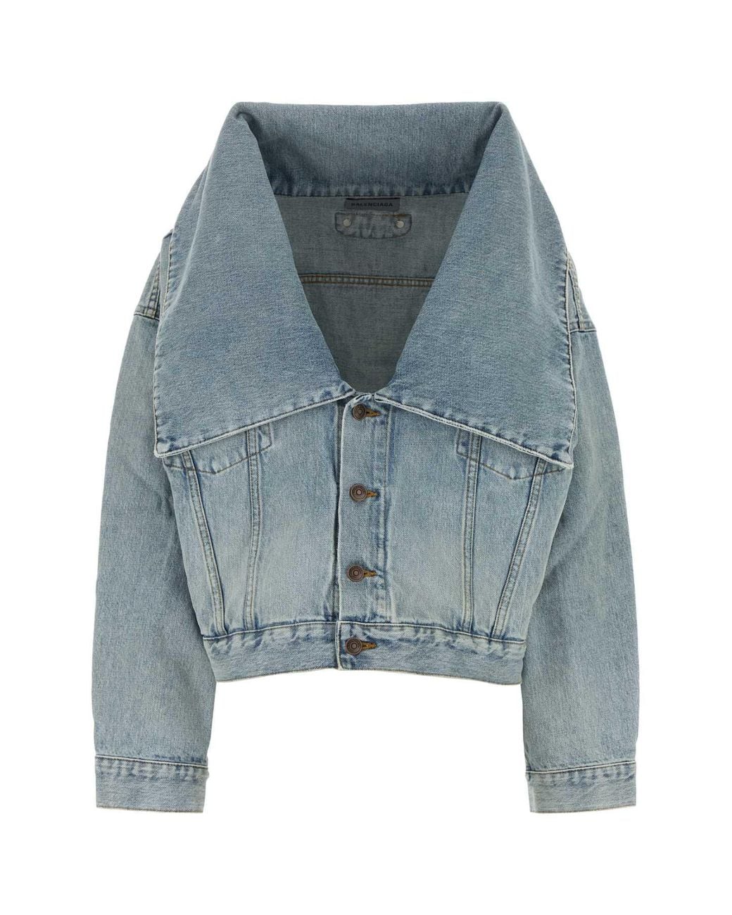 Balenciaga Blue Denim Jacket For