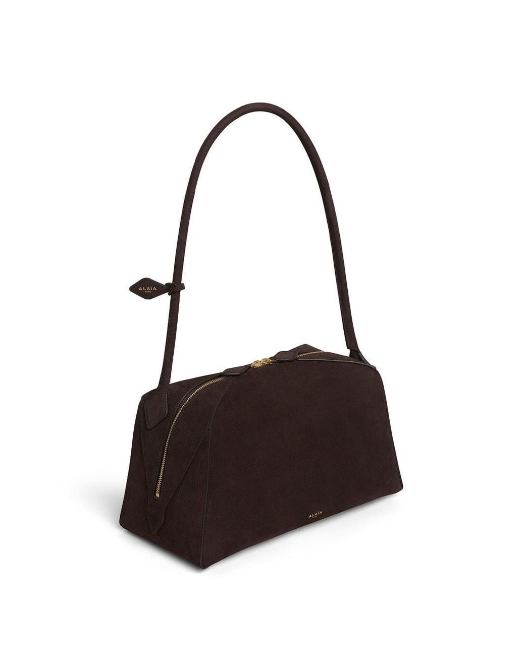 Alaïa White Alaia Le Bouledogue Shoulder Bag