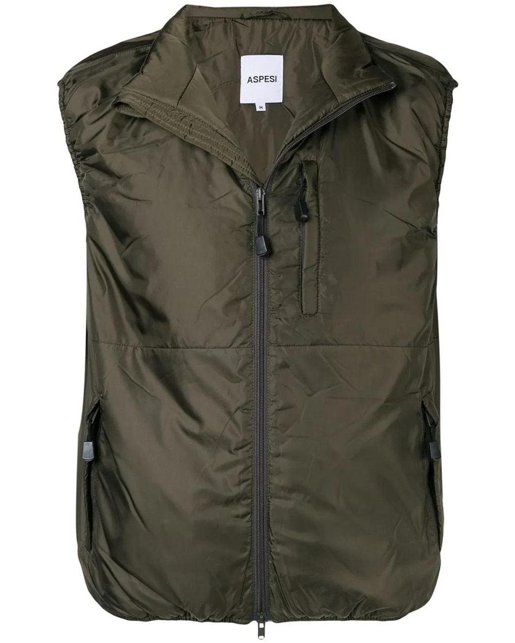 Aspesi Green Military Jackets for men