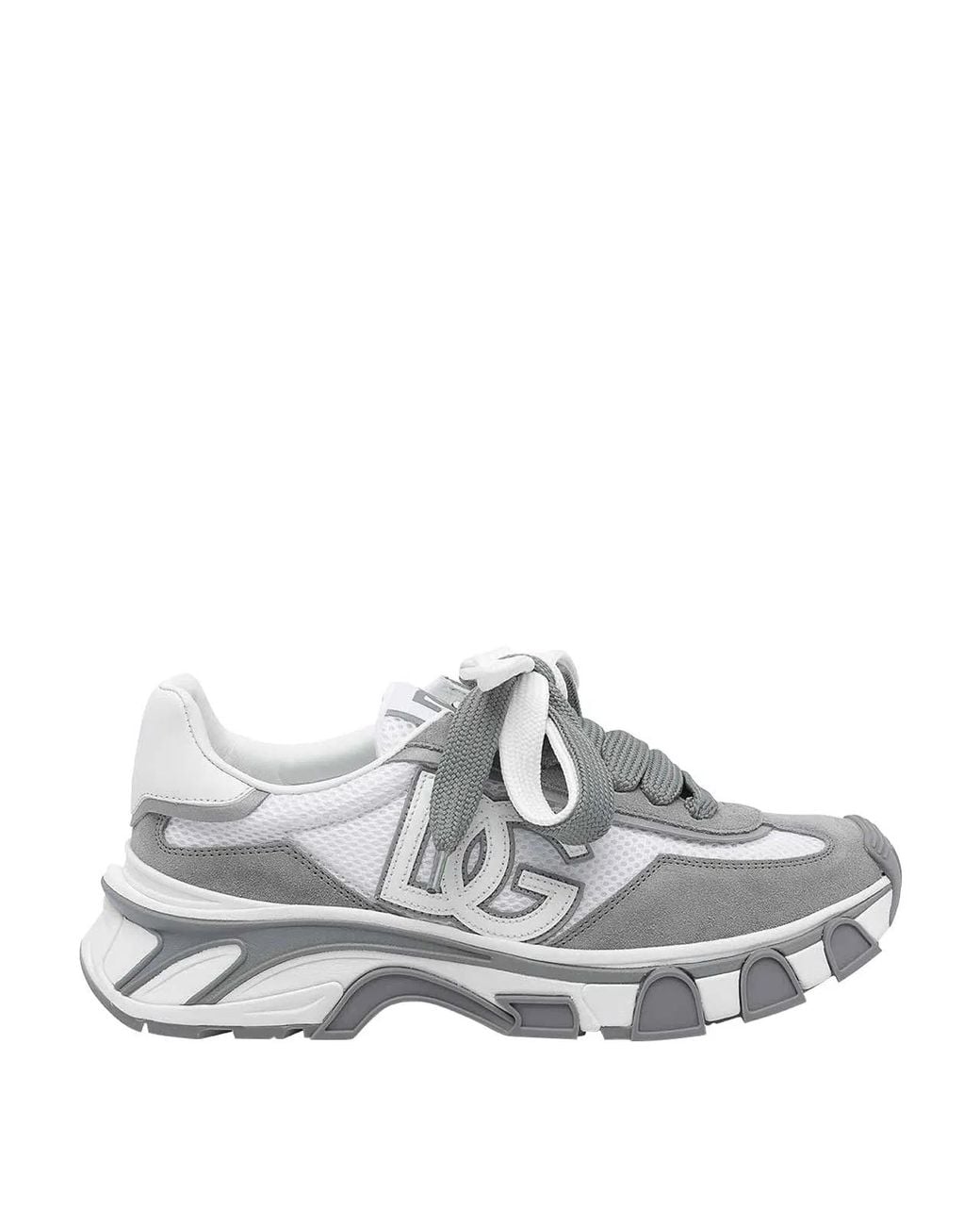 Dolce & Gabbana Gray Dolce & Gabbana And Dg Country Road Sneakers for men