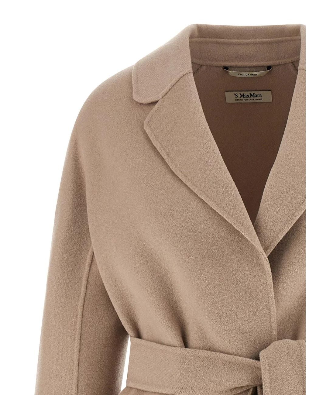 Max Mara Natural Arona Coat