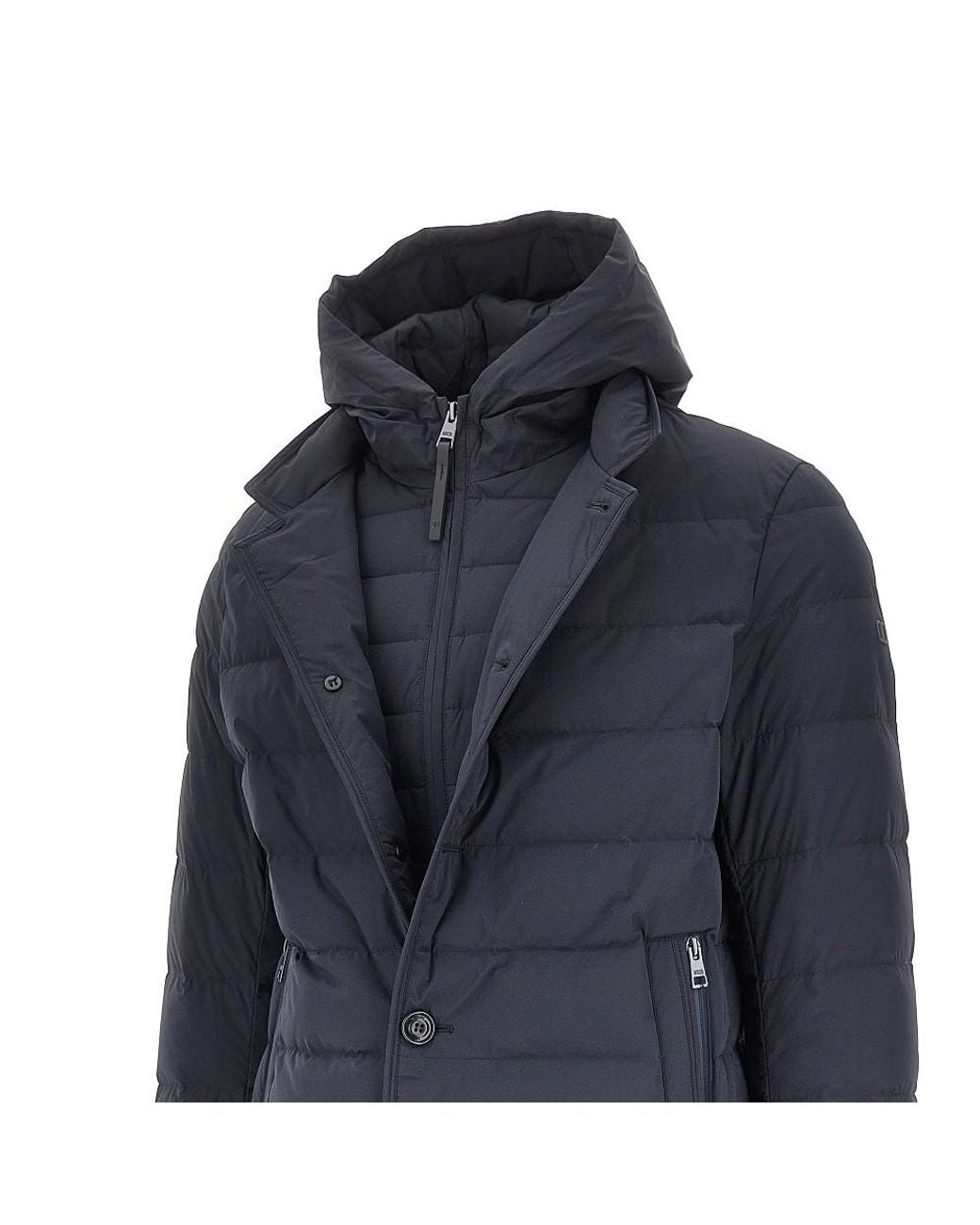 DUNO Blue Loft Hooded Down Jacket for men