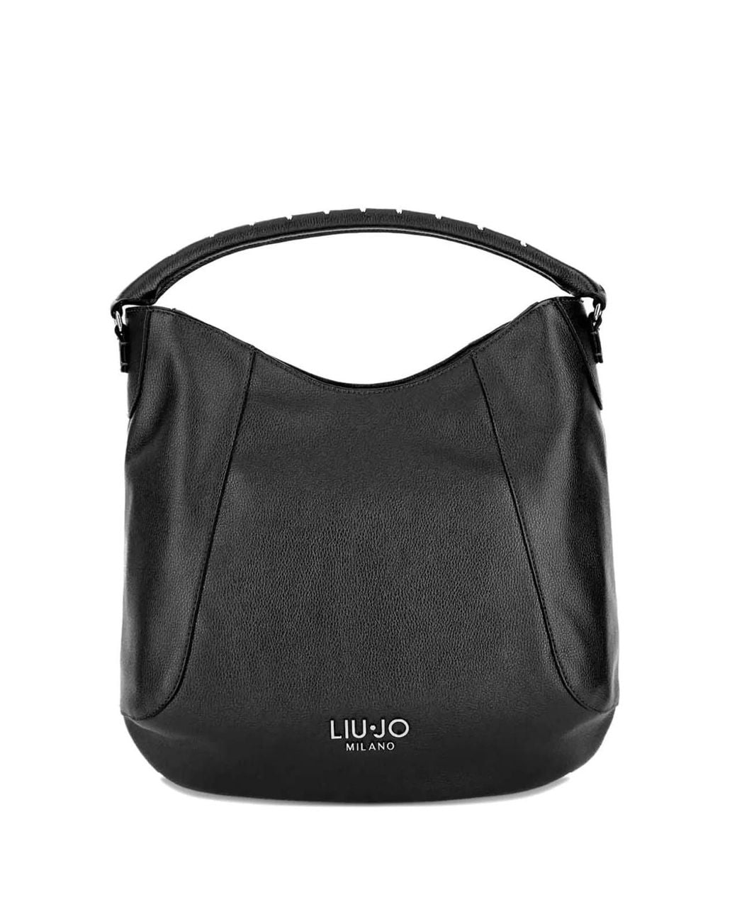 Liu Jo Black Leather Top Handle