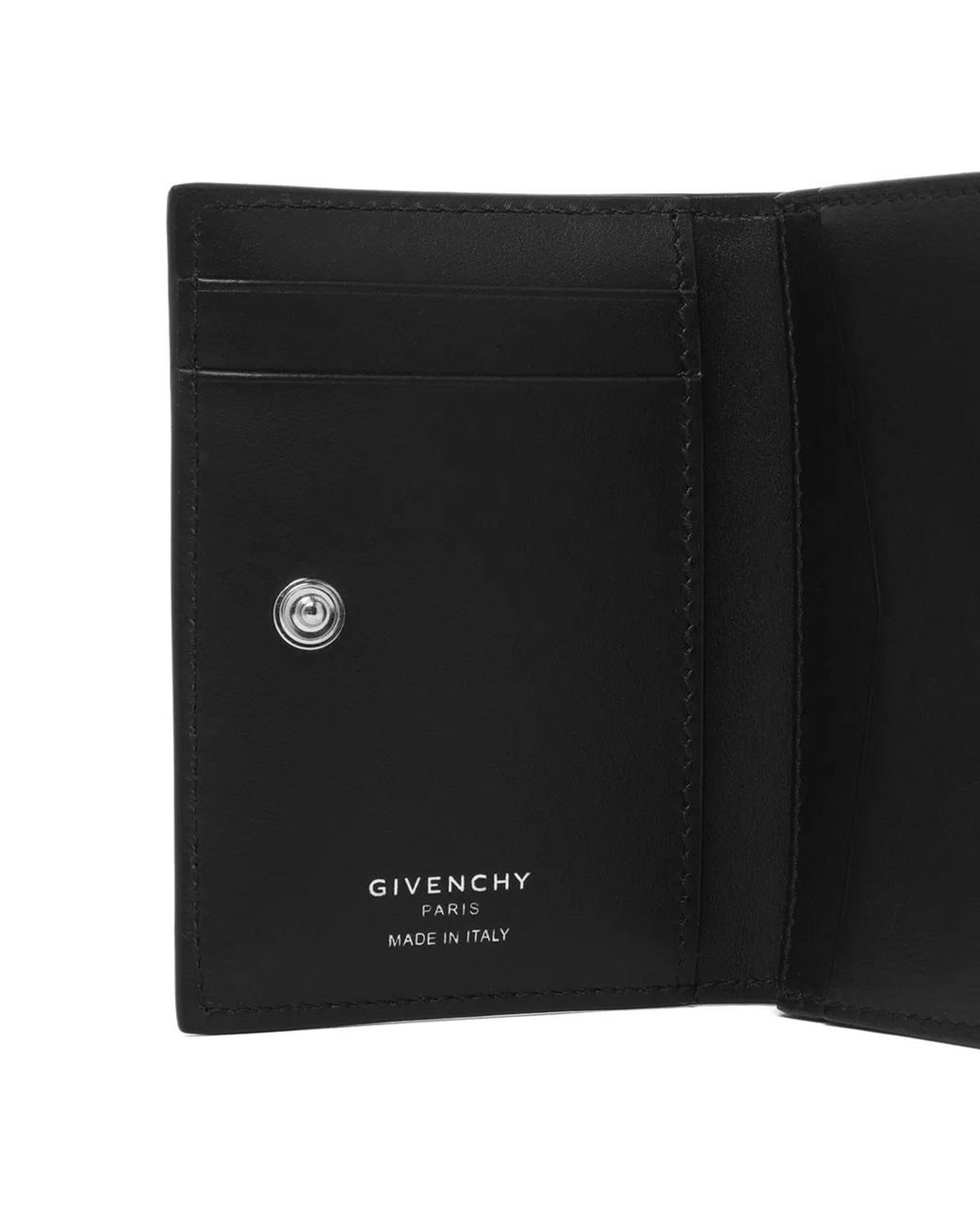 Givenchy Black Calf Leather Wallet for men