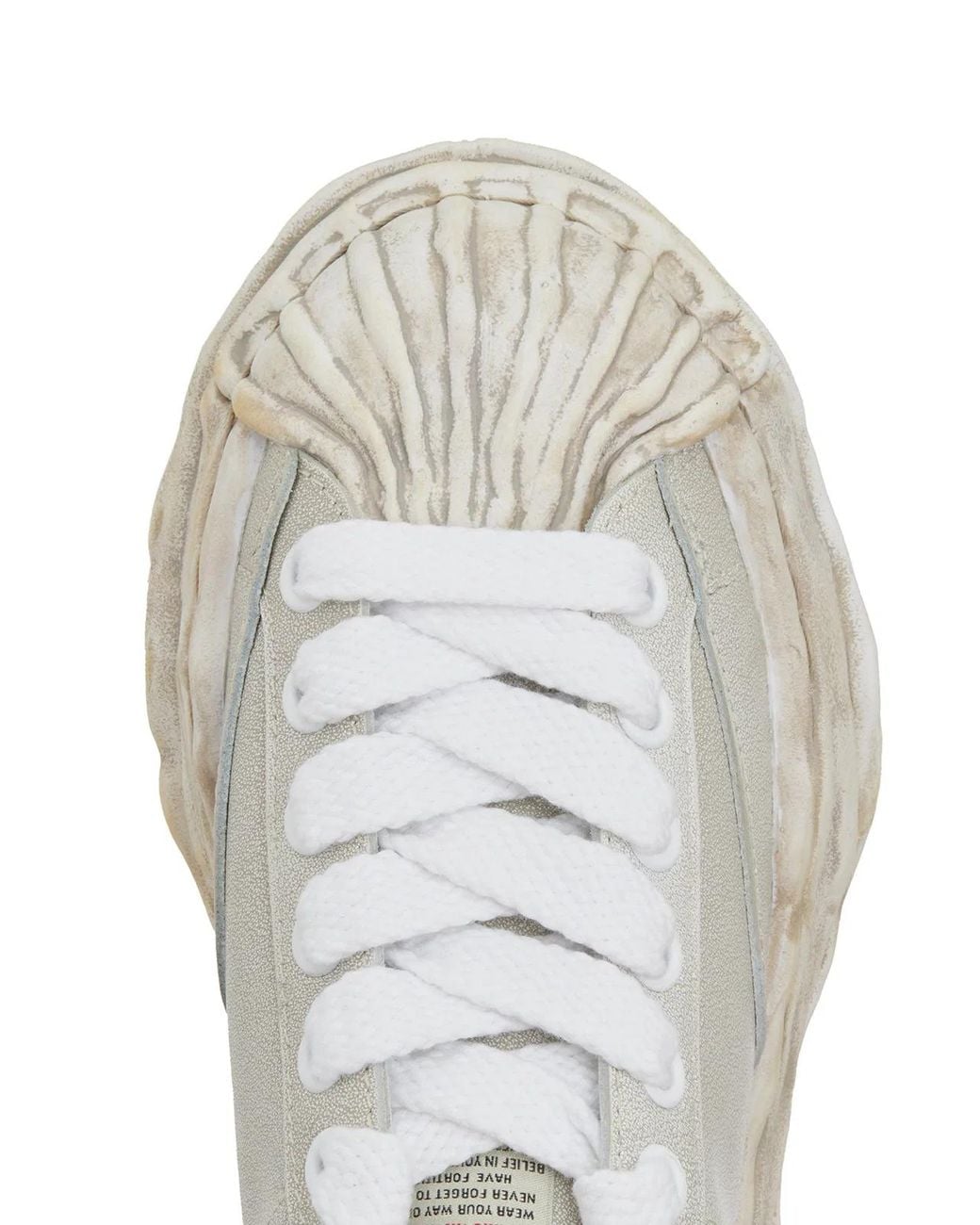 Maison Mihara Yasuhiro White Sneaker Blakey Low Vintage Leather for men