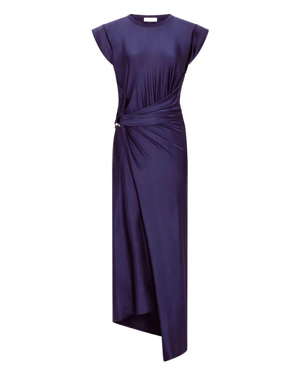 Rabanne Purple Deep Viscose Elastane Dress