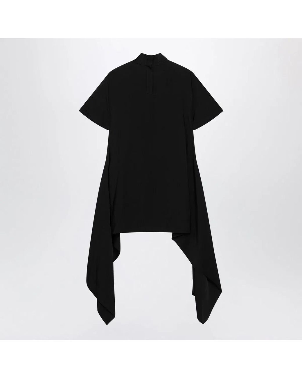 Alaïa Black Alaia Mockneck Mini Dress