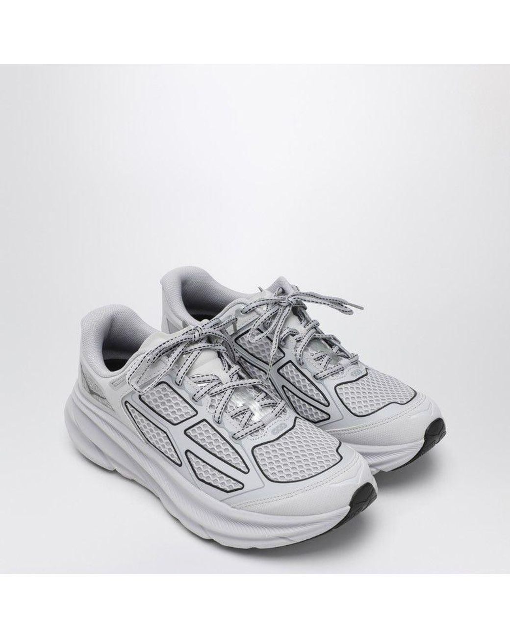 Hoka One One Metallic Sneaker Clifton One9 Ash for men