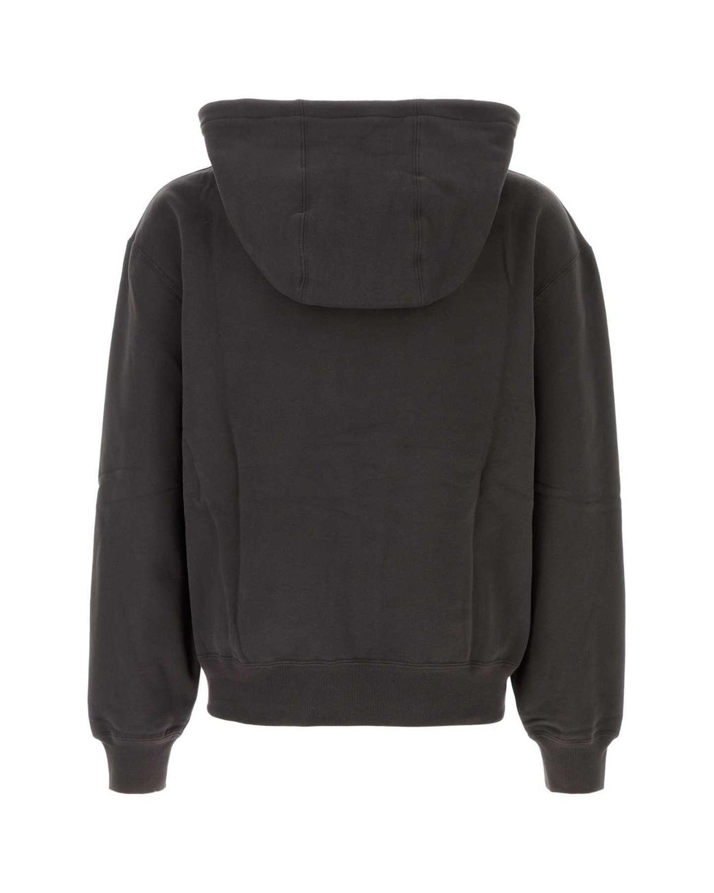 Saint Laurent Black Hoodie Logo for men