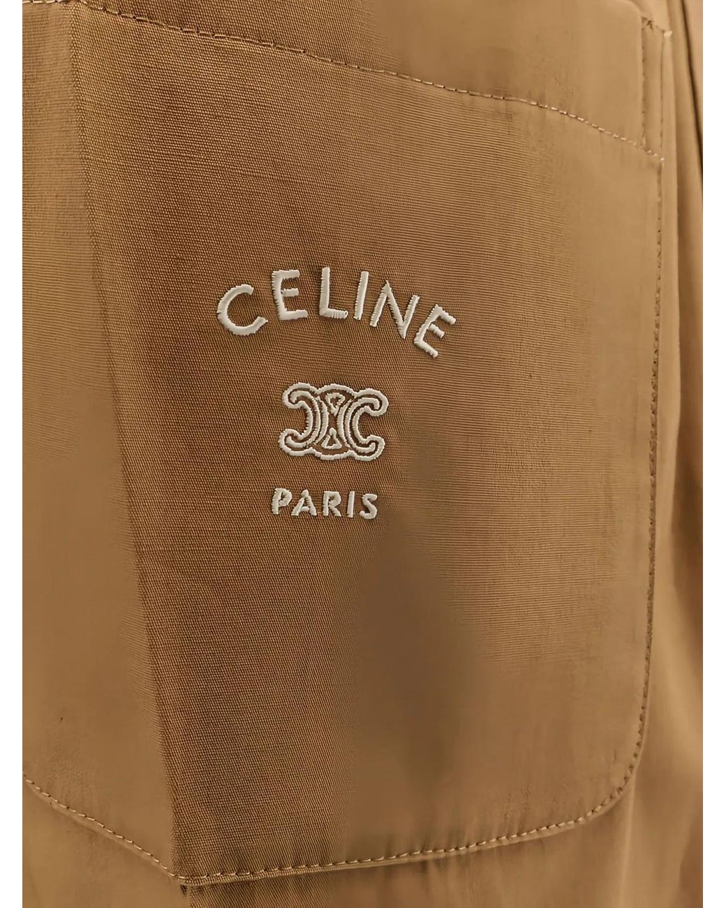 Céline Natural Elasticated-Waist Trousers