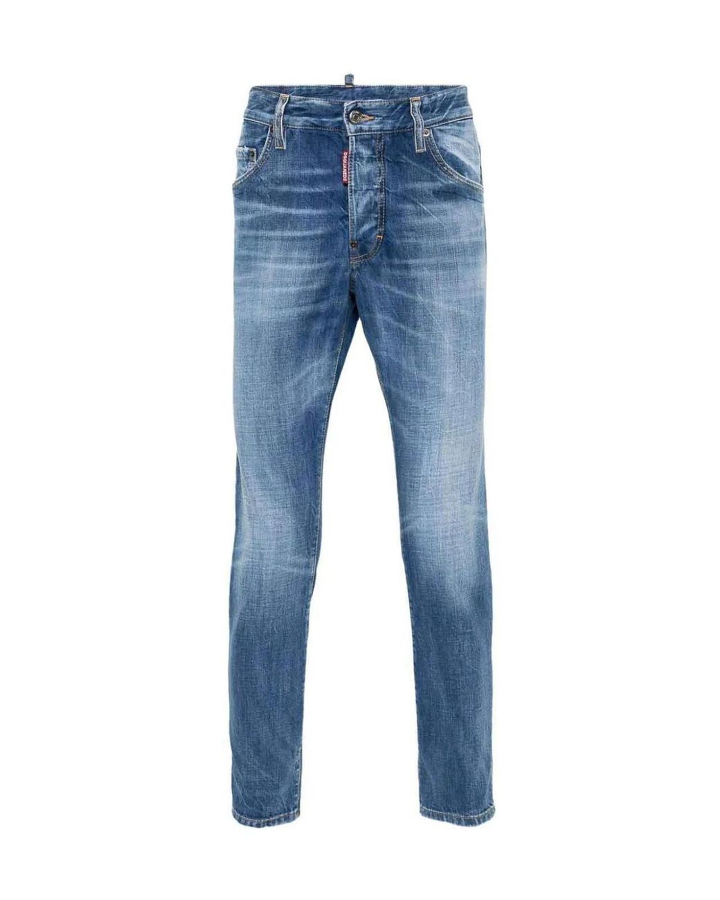 DSquared² Blue Skater Slim Fit Jeans for men
