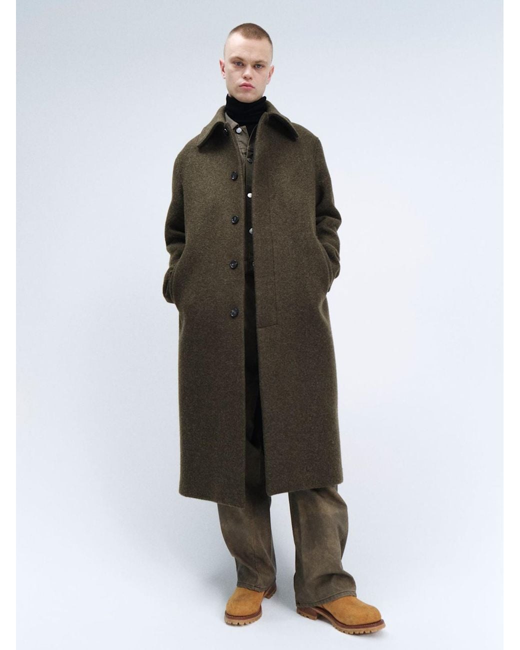 sunflower Multicolor Winter Coat for men