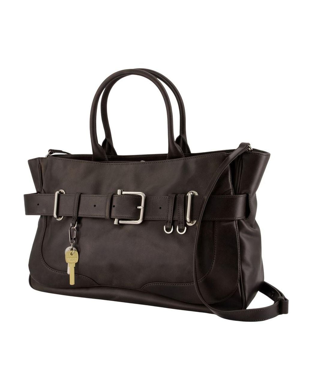 OSOI Black Brocle Handbag