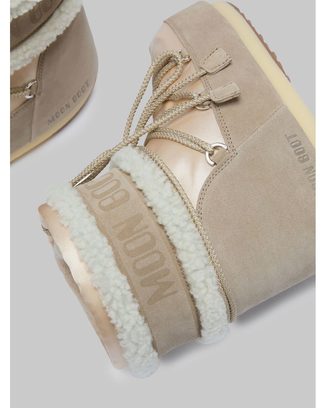 Moon Boot Natural Icon Low Pearly Plus Boots