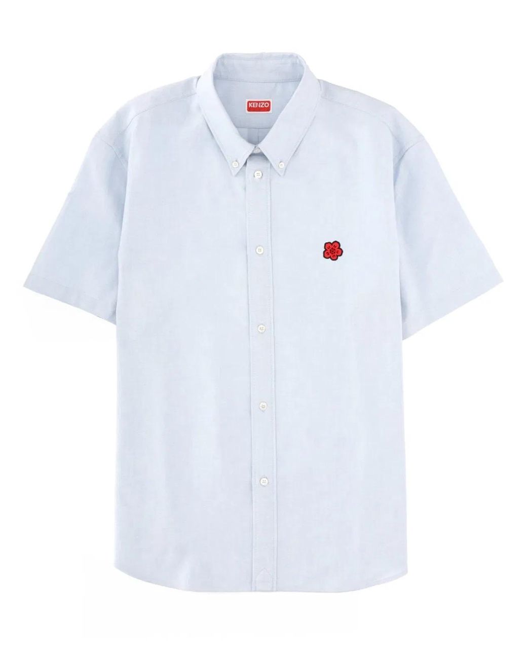 KENZO White Shirt With Logo Cotton for men