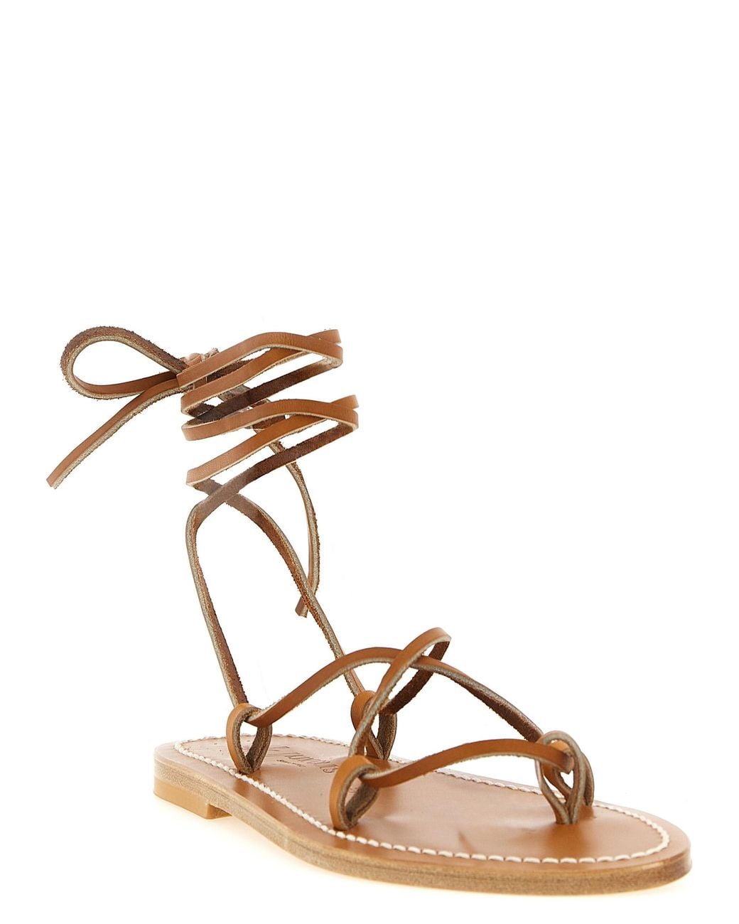 K. Jacques Brown 'Bikini' Sandals