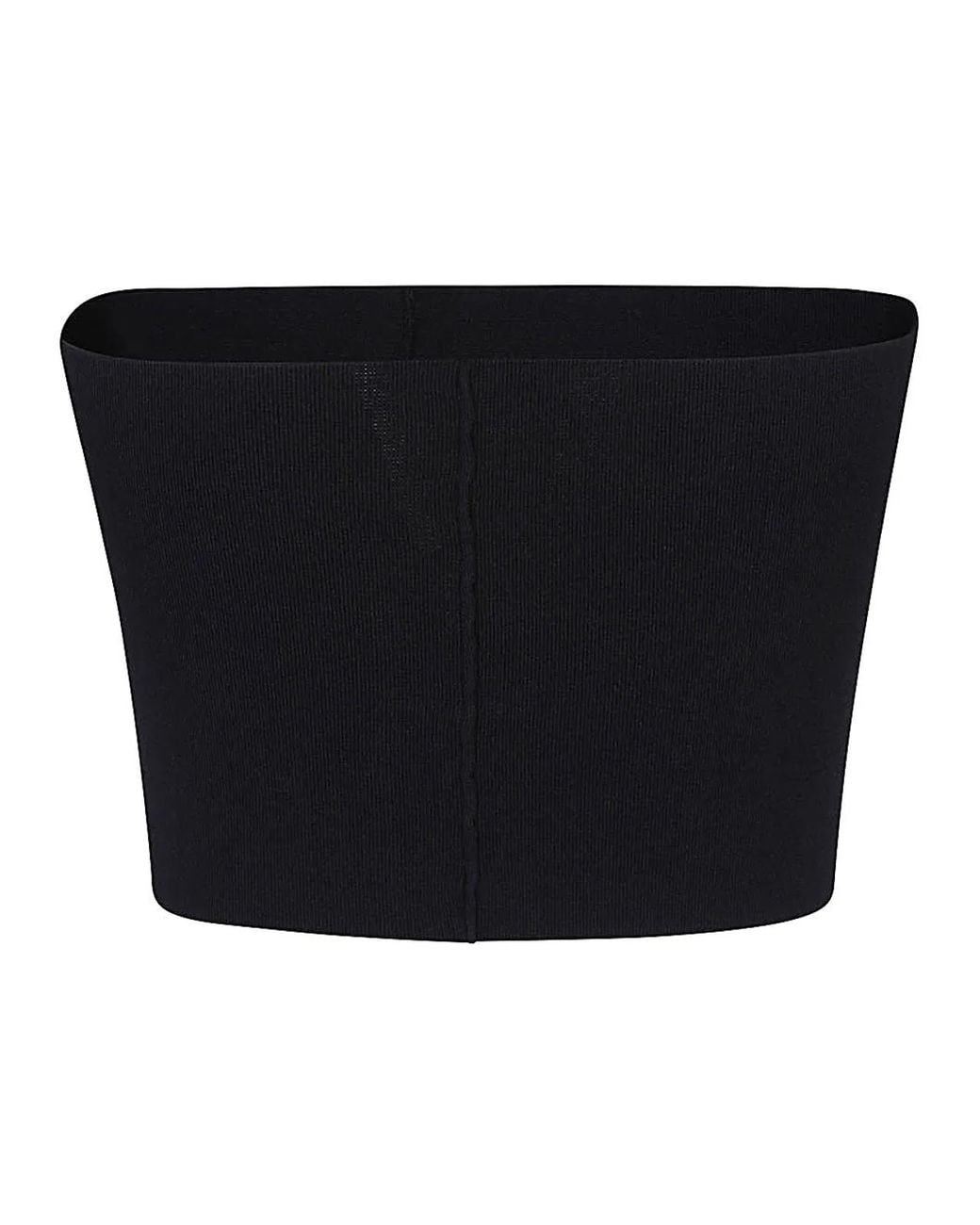 Liviana Conti Black Bandeau Top