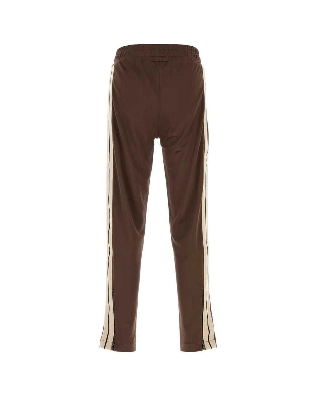 Palm Angels Brown Classic Logo Track Pants for men