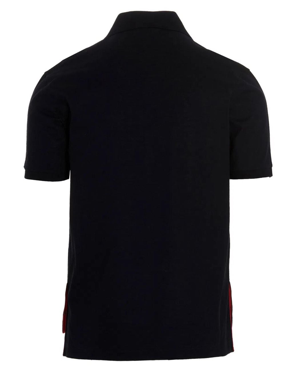 Thom Browne Black Rwb Polo Shirt for men