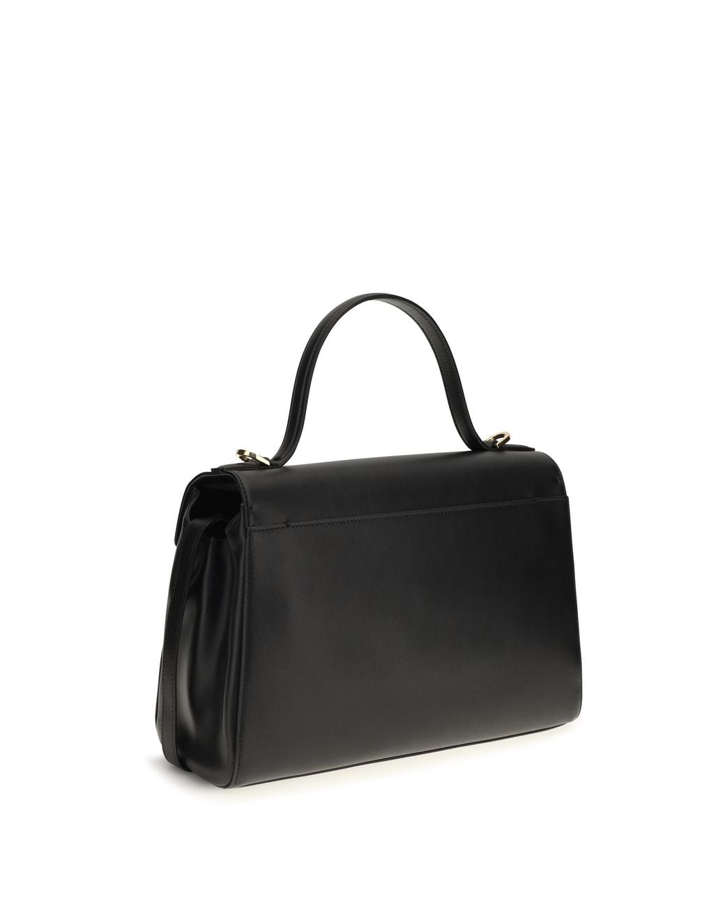 SAVETTE Black Soft Symmetry Handbag