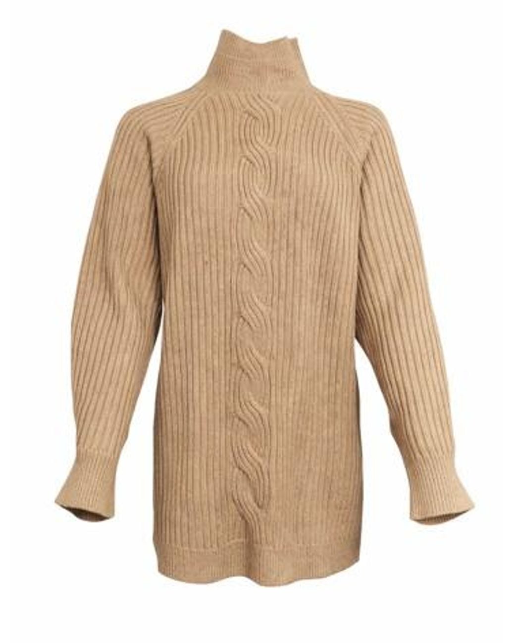 Max Mara Natural Virgin Wool Sweater