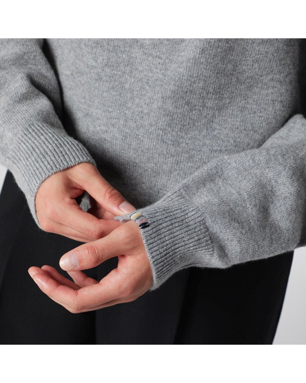 Extreme Cashmere Gray N°235 Hike Sweater for men