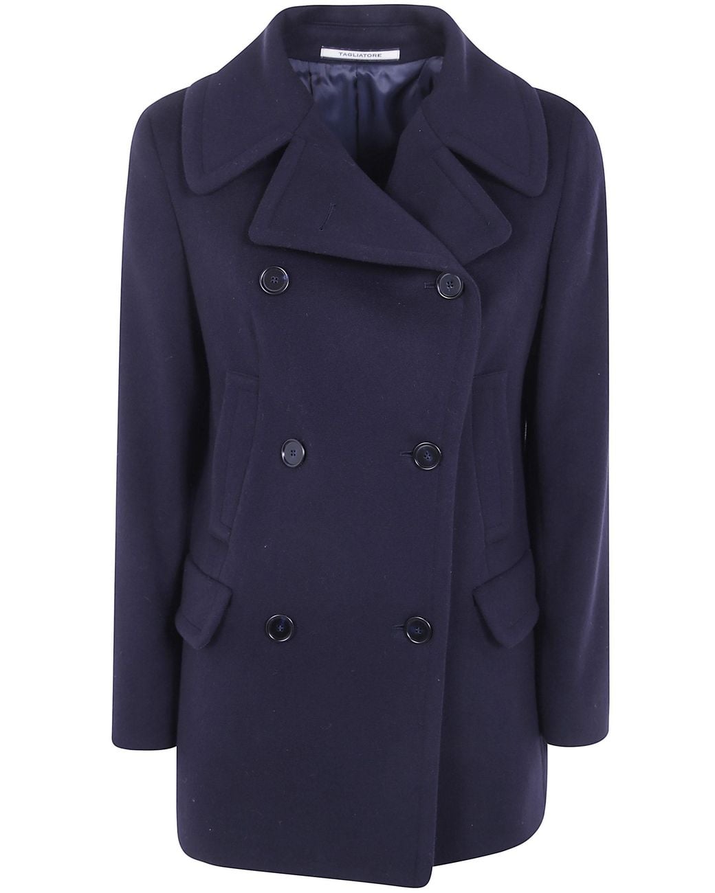 Tagliatore Blue "Blanche" Oversized Jacket