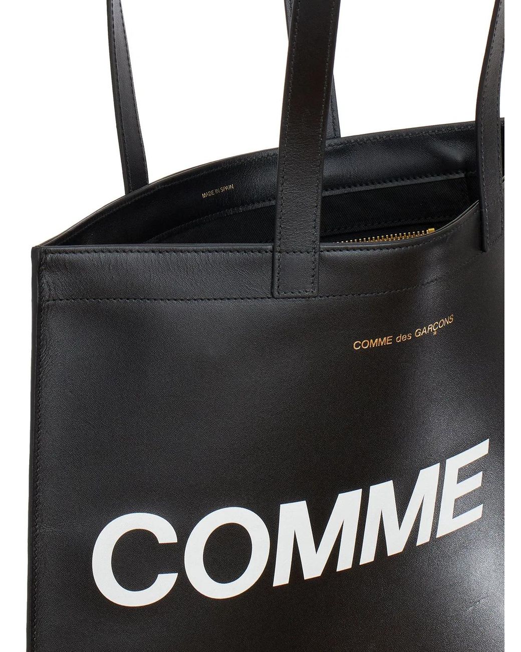 Comme des Garçons Black Wallet Tote Bag Logo for men