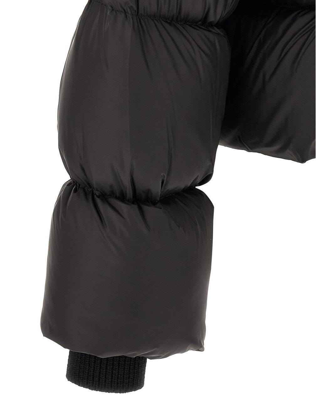 Rick Owens Black 'Turtle' Down Jacket for men